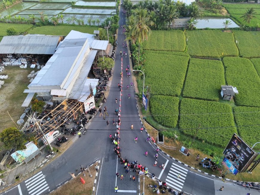 ETLE Drone Patrol Tingkatkan Keamanan Kemala Run