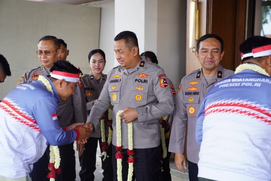 As SDM Kapolri Sambut Kontingen Juara dengan Penuh Apresiasi