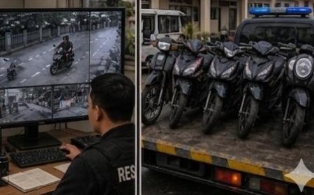 Kasus Pencurian Motor Terungkap, Tiga Pelaku Diamankan