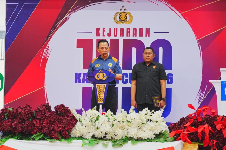 Kapolri Buka Judo Cup, Tekankan Pembinaan Karakter