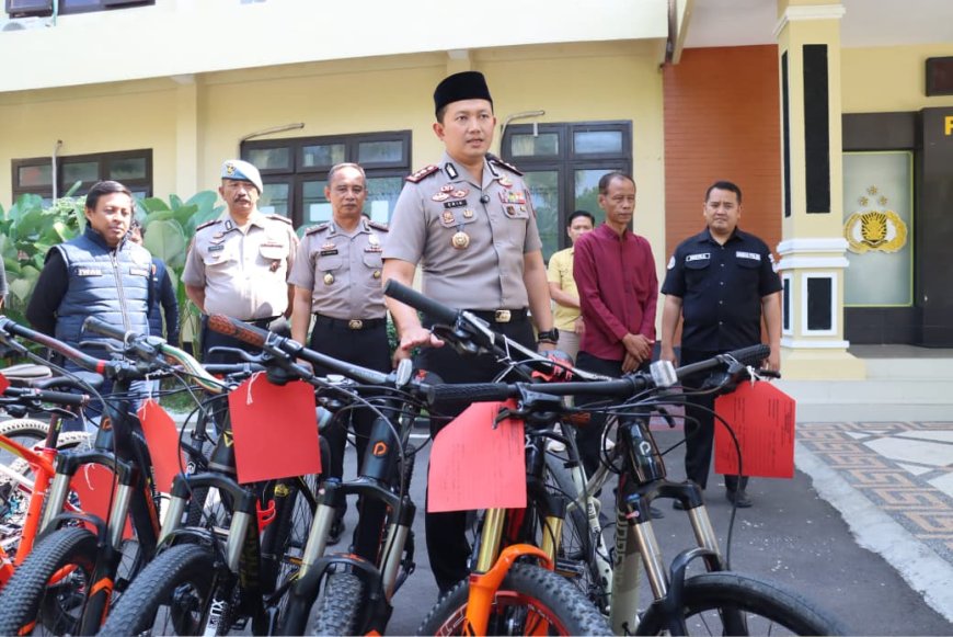 Tim URC Berhasil Menghentikan Aksi Komplotan Pencurian Sepeda