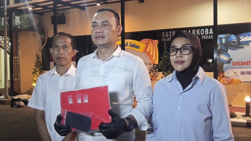 Kurir Sabu Tak Berkutik saat Diamankan Polisi di Kenjeran